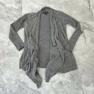 Barefoot Dreams Bamboo Chic Lite Knit Cardigan 436 Size‎ S/M Small Medium Gray